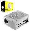 CORSAIR RM1000x Shift Fully Modular ATX Power Supply 80 Plus Gold ATX 31 PCIe 51 Zero RPM Modular Side Interface White
