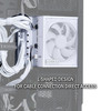 Lian Li Edge Series1300W Full Modular Power Supply80 Plus PlatinumATX 30 31PCIE 51LShape Design for Dual Chamber Case120