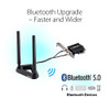 ASUS AX3000 PCEAX58BT WiFi 6 Dual Band PCIe Wireless Adapter with Bluetooth 50 OFDMA 2x2 MUMIMO WPA3 Security UltraLow L