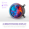 NZXT Kraken Elite 360 2024 AIO CPU Liquid Cooler 360mm Radiator 3 x F120P Fans Customizable 272 IPS LCD NZXT Turbine Pum