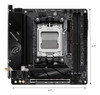 ASRock B650I Lightning WiFi AMD AM5 MiniITX Motherboard Supports AMD Ryzen 900080007000 Series Processors DDR5 7200 OC P