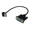 Vanki 1Pcs RS232 DB9 Female to USB 20 A Female Serial Cable Adapter Converter 8 Inch 25cm