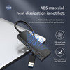 ANYPLUS USB 30 Hub 4 Port USB Hub SplitterPortable USB Adapter Mini Multiport Expander for Desktop Laptop Xbox Flash Dri