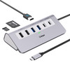 P9 USB C Hub intpw 9in1 USB C Hub Multiport Adapter with 4K HDMI PD 100W TypeC 2 USB A 30 5Gbps 2 USB A 20 SDTF Card Rea