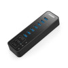 Anker USB Hub USB 30 Hub 10 Port 60W Data Hub with 7 USB30 Ports 3 PowerIQ Charging Ports Compatible with MacBook iMac D