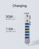 Inateck Power Supply USB PCIe Card Total 16 Gbps Bandwidth USB 32 Gen 2 with 8 USB Ports KU8212