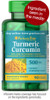 Puritans Pride Turmeric Curcumin 500 Mg Capsules, 90 Count