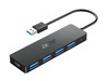 Acer USB Hub 4 Ports Multiple USB 30 Hub USBA Splitter for Laptop with Type C Power Port Extender for A Port Laptop PC D