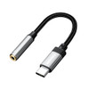 ESSAGER USB C to 35mm Audio Adapter HiRes DAC Aux Headphone Jack Female Nylon Cable for iPhone 16 Pro Max 15 Pro Max15 P