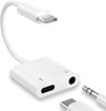 MFi Certified 1 Pack USB C to 35mm Headphones Jack Adapter for iPhone 15 Dongle 2 in 1 Charger and Aux Audio Splitter Ad