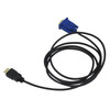 BLUE ELF HDMI to VGA Cable GoldPlated 1080P HDMI Male to VGA Male Active Video Adapter Converter Cord 6 Feet18 Meters