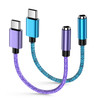 USB C Aux Audio Headphone Adapter for Samsung Galaxy A17 S25 Edge Ultra S25 A16 5G A54 A56 A36 A26 S24 S23 A53 S22 S21 S
