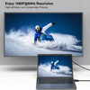 BENFEI 2 Pack HDMI to VGA 6 Feet Cable UniDirectional HDMI Source to VGA Display Cable Male to Male Compatible for Compu