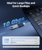Syntech USB C to USB Adapter Pack of 2 USB C Male to USB3 Female Adapter Compatible with iPhone 17 Pro Max MacBook Pro A