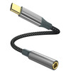 USB C to Aux Audio Dongle Cable Cord Type C to 35mm Female Headphone Jack Adapter for iPhone 16 Pro Max16 Pro 15 Pro Max