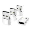 Elebase for iPhone 17 Air Pro Max AdapterUSB to USB C Adaptor 4 PackType C Female to USB A Male Charger Connector for Ap