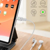 AuviPal USB C to Lightning Audio Adapter USB C Male to Lightning Headphone Earphone Female Converter for iPhone 15 Serie