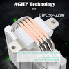 Thermalright Assassin X120 Refined SE CPU Air Cooler 4 Heat Pipes TLC12C PWM Fan Aluminium Heatsink Cover AGHP Technolog