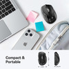 TECKNET Wireless Mouse 24G Ergonomic Optical Mouse Computer Mouse for Laptop PC Computer Chromebook Notebook 6 Buttons 2