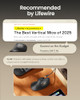 ProtoArc Ergonomic Mouse EM11 NL Bluetooth Rechargeable Wireless Vertical Mouse 3 MultiDevice Connectivity for ComputerP