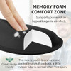 KTRIO Ergonomic Keyboard Wrist Rest and Mouse Pad with Wrist Rest Set Memory Foam Wrist Support for Typing Gaming Office