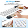 HAOCOO Ergonomic Mouse Pad Wrist Support and Keyboard Wrist Rest 3 PCS Computer Carpal Tunnel Mouse Pads for Desk with C