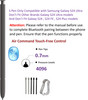 Galaxy S24 Ultra S Pen WithBluetooth 4096 Pressure Sensor Replacement for Samsung Galaxy S24 Ultra 5G All Versions Touch
