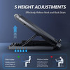 AIMIUZI Laptop Cooling Pad for Computer Laptop Cooler for 12156 Inch Notebooks Laptop Cooling Stand with 5 Quiet Fans 5
