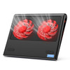TECKNET Laptop Cooling Pad 12156 Laptop Cooler Powerful Cooler and Ultra Quiet for Gaming Laptops Pad 2 Wind Speed Adjus