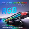 LIANGSTAR Gaming Laptop Cooling Pad RGB Laptop Cooler with 3 Powerful Turbofans 5 Height Adjustable Laptop Cooling Stand