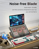 AICHESON Laptop Cooling Pad for 173 Notebook Red 5 Fans