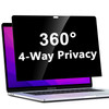 PYS 4 Way 360 Degree Macbook Air Privacy Screen for MacBook Air 13 Inch 20182021 M14 Directions Horizontal and Vertical