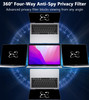 PYS 4 Way 360 Degree Macbook Air Privacy Screen for MacBook Air 13 Inch 20182021 M14 Directions Horizontal and Vertical