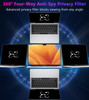 PYS 4Way Privacy Screen for MacBook Pro 14 Inch 20242021 M4 M3 M2 M1 360 AntiSpy Filter Matte AntiGlare Protector Scratc