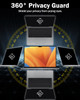 F FORITO 360 Privacy Screen Protector Compatible with MacBook Pro 14 inch 20252021 M5 M4 M3 M2 M1 Pro Max Chip Anti Peep