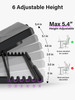 Kootek Laptop Cooling Pad Laptop Cooler with 5 Quiet Fans for 1217 Computer PC Notebook Gaming Laptop Fan Height Adjusta