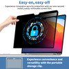 F FORITO Laptop Privacy Screen Compatible with Macbook Air 13 Inch2018 2019 2020 2021 M1 Removable Anti Blue Light Cryst