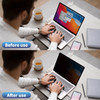 F FORITO Laptop Privacy Screen Compatible with Macbook Air 13 Inch2018 2019 2020 2021 M1 Removable Anti Blue Light Cryst