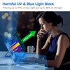 2 Pcs 14 Inch 1920x1200P Laptop Blue Light Screen Protector Reduce Eye Strain Anti Glare Blue Light Blocking Screen Prot