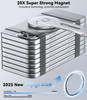 CloudValley Magnetic Phone Holder for Laptop Designed for iPhone 171615141312 MagSafe Adjustable Phone Monitor Side Moun