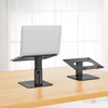 BESIGN LSX6N Laptop Stand Ergonomic Adjustable Notebook Riser Holder Computer Stand Compatible with Air Pro Dell HP Leno