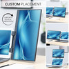 VIVO Portable Monitor Holder for Laptop Screen Extender Fits Laptops up to 185 inches Black STANDPM01A