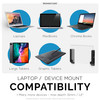 BRAINWAVZ Wall Mount Laptop Holder with Adhesive Screw in 12 31mm for Macbooks Surface Keyboards Switch Tablets More