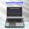 Laptop Cooling Pad Coolertek Portable Slim Quiet Laptop Notebook Cooler Cooling Pad Stand with 2 Blue LED Fans USB Power