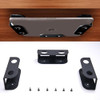 BYMECOST Under Desk Laptop Storage Mount Metal Under Desk Device Holder for Devices Up to 137 Thick MacBook Mini Keyboar