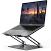 Lamicall Adjustable Laptop Stand Portable Laptop Riser Aluminum Laptop Stand for Desk Foldable Ergonomic Computer Notebo