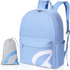 TRAILKICKER Backpack for School Basic Bookbag 22L for Men Women Girls Boys Teens Middle School College Durable Lightweig