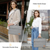 MOSISO Laptop Shoulder Bag 156 inch Computer Bag Compatible with MacBook 16 inch HP Dell Lenovo Asus Razer Notebook Quil
