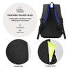 Casual Backpack for Men and Women Commuter Laptop Gym Travel Sports Work Book Bag Business Black Backpack Lightweight Ba