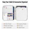 MoKo 911 Inch Puffer Tablet Sleeve Bag for 11 Inch New iPad Pro M4 iPad Air M2 2024 iPad 10th Gen 109 iPad Air 54th 109